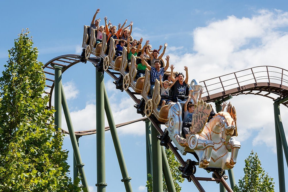 Hochschaubahn im Familypark