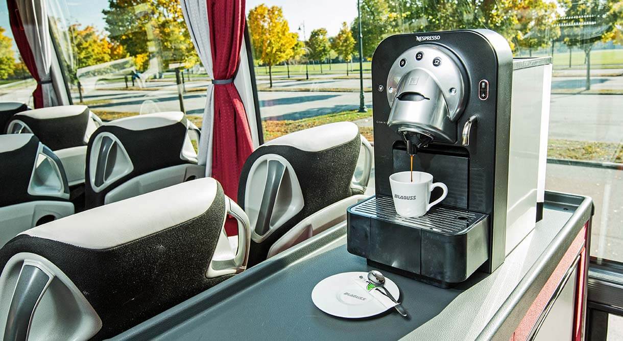 Blaguss Bus Kaffeemaschine