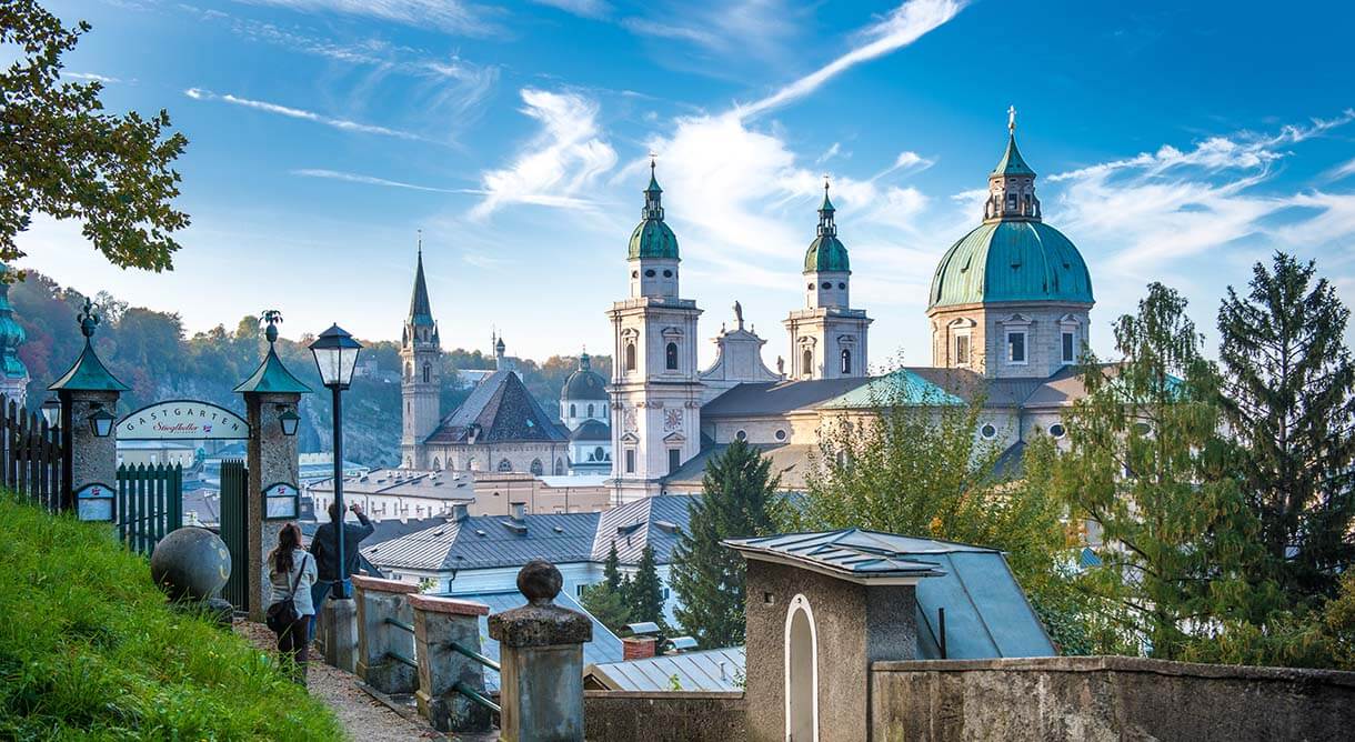 Aussicht über Salzburg