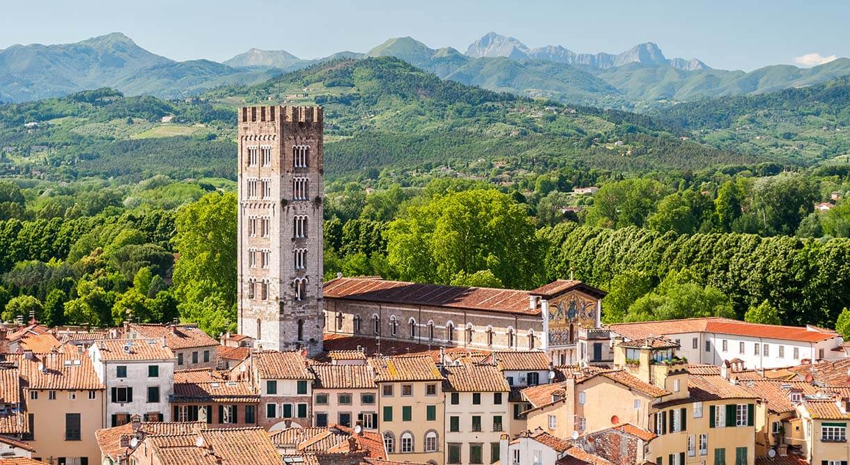 Turm in der Toskana
