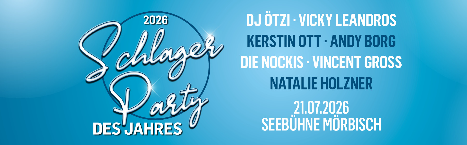 Schlagerparty Mörbisch 2026