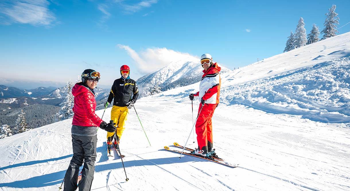Skifahrer Lackenhof